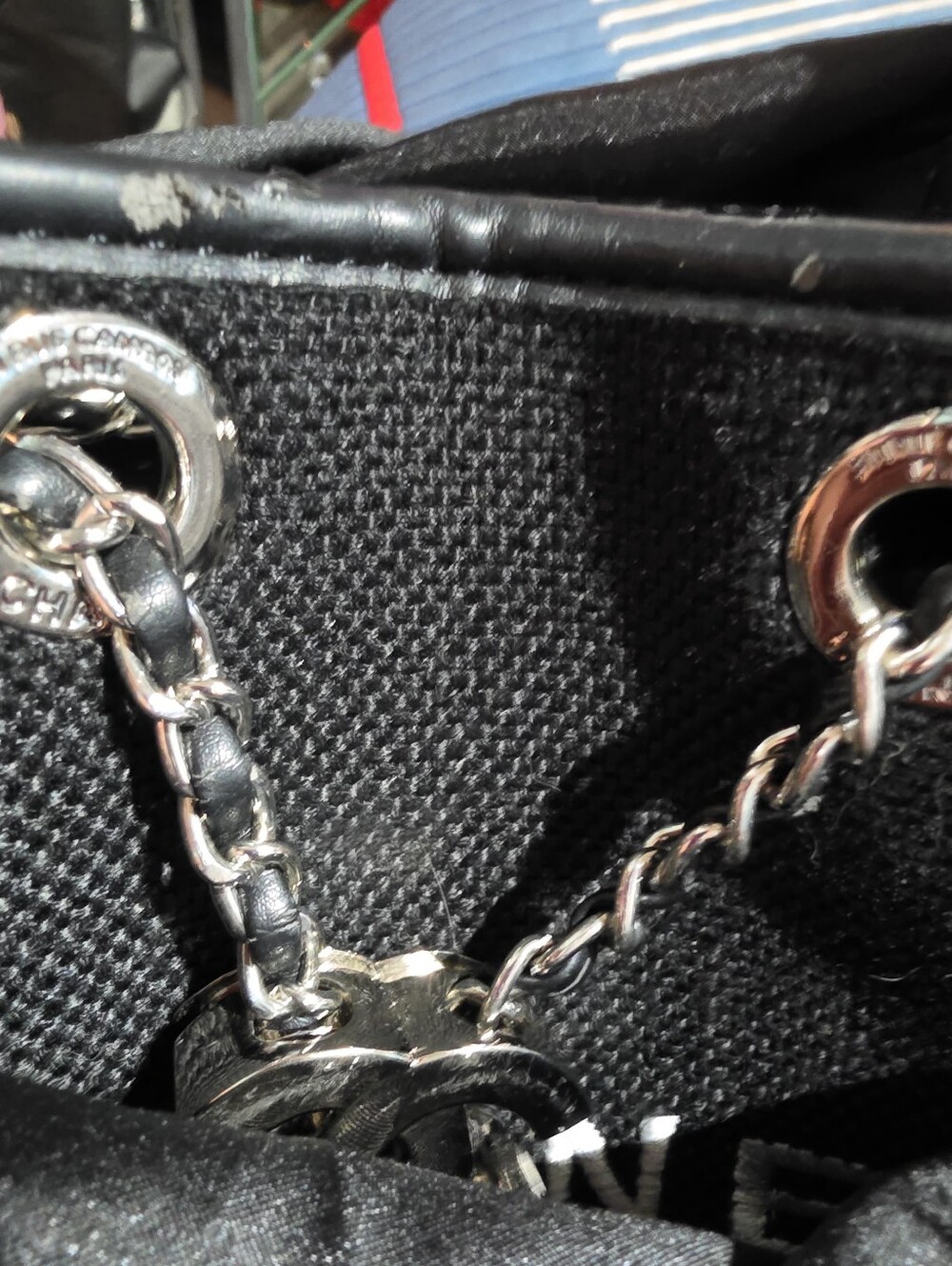 Canvas Crossbody Bucket Bag - Picture 7 of 12